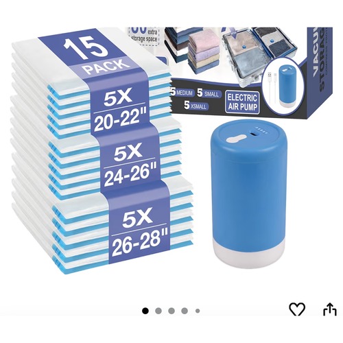 Travel Vacuum Storage Bags